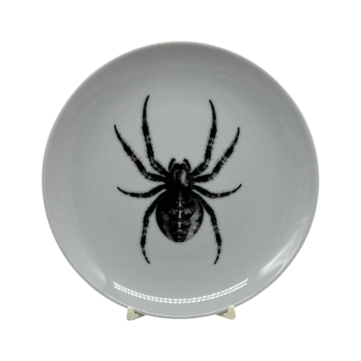 Midnight Spider Halloween Coupe Plate, 6.25"