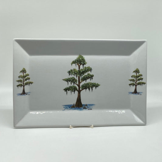 Cypress Tree Platter