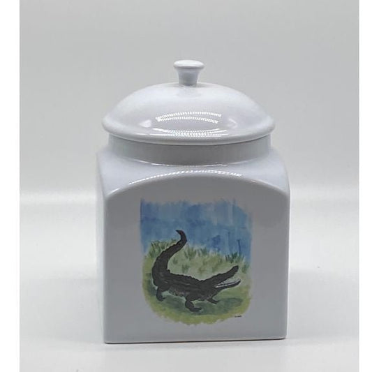 Alligator Canister Jar, 7 1/2" (small)