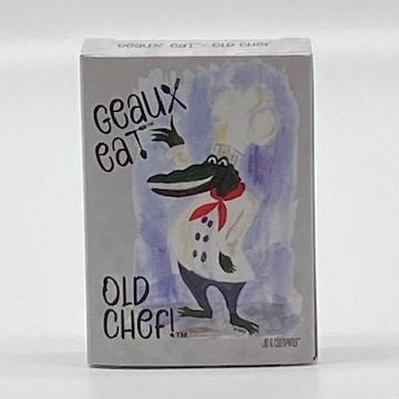 Geaux Eat ~ Old Chef Playing Cards 