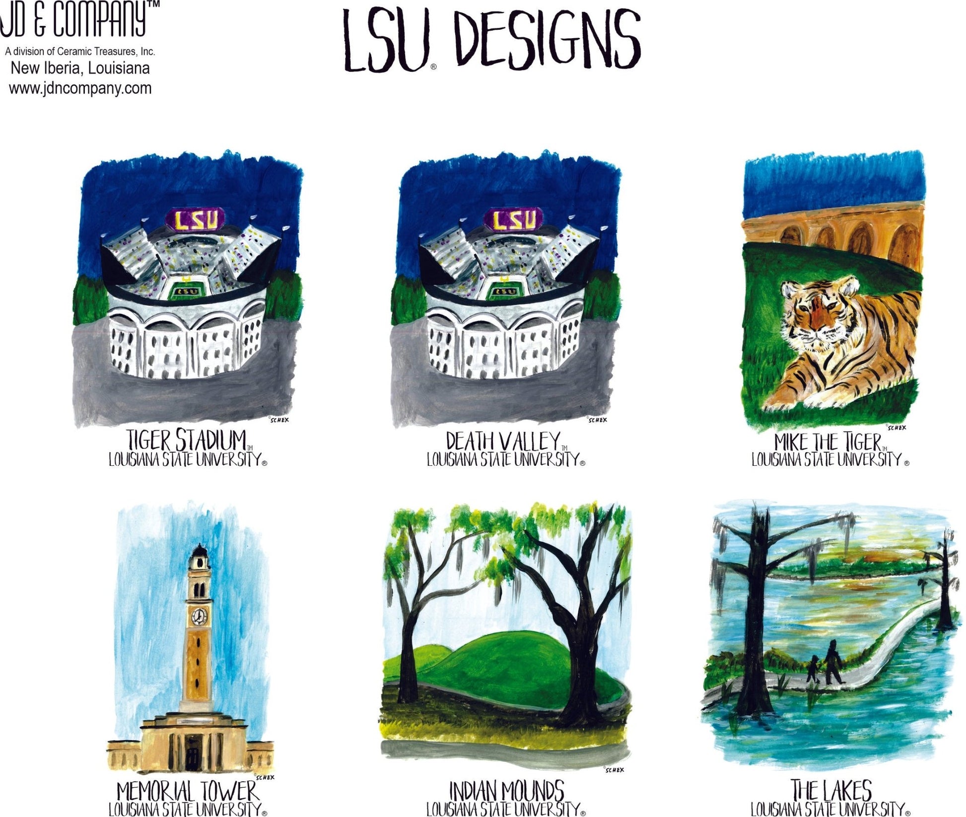 LSU Designs